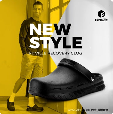 FitVille Sapatos de Chef Masculinos